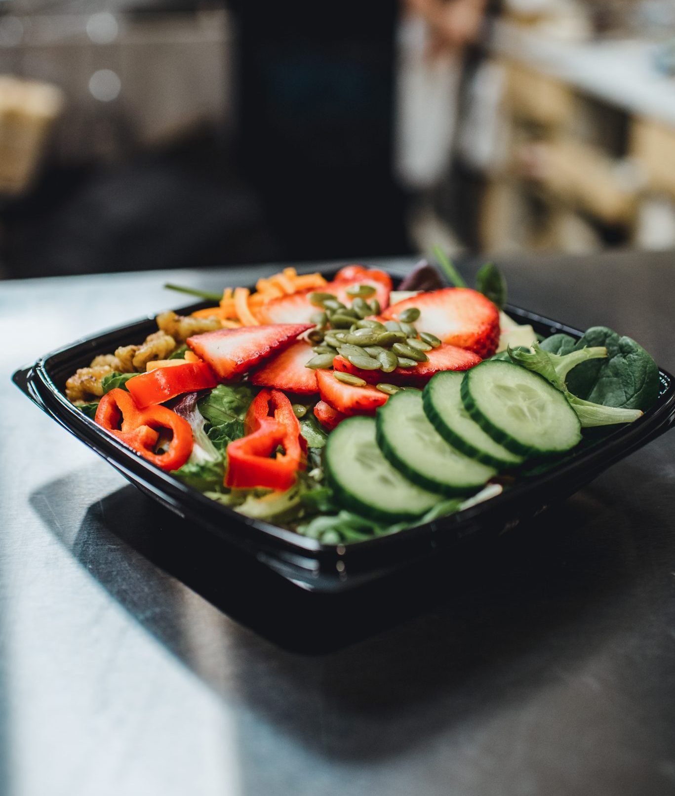 Human Bean healthy salad lunch